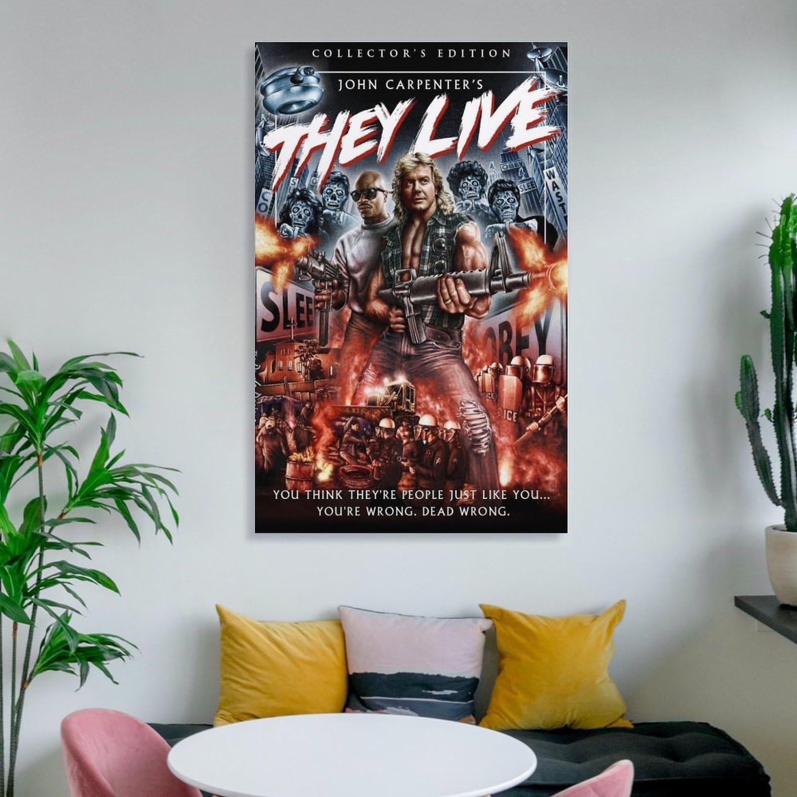 Amazon.co.jp: They Live 映画ポスター ゼイリブ アートパネル